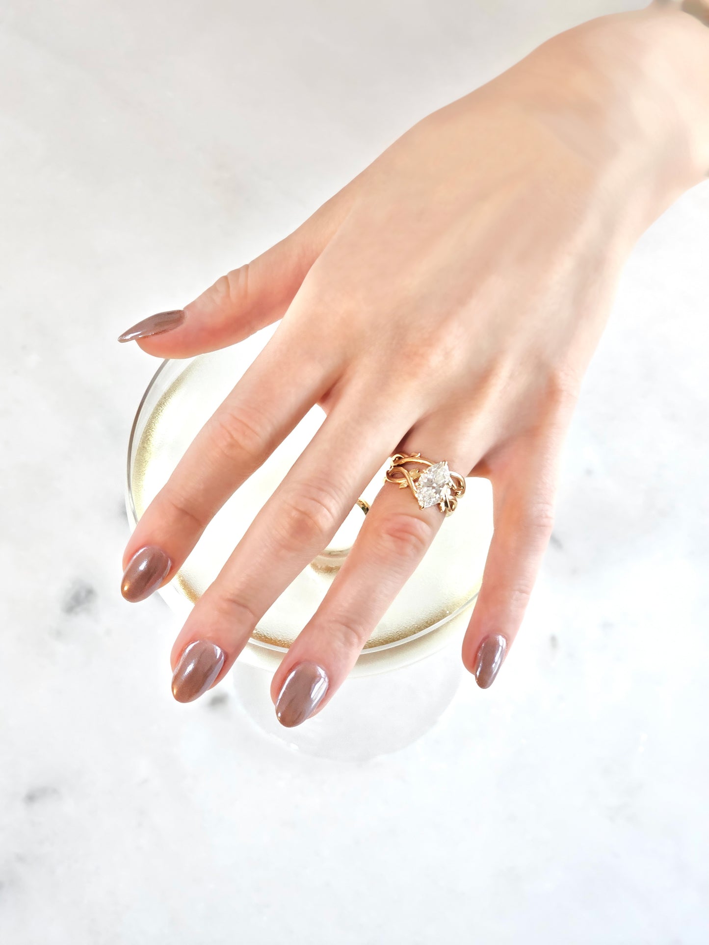 Vine Wedding Band