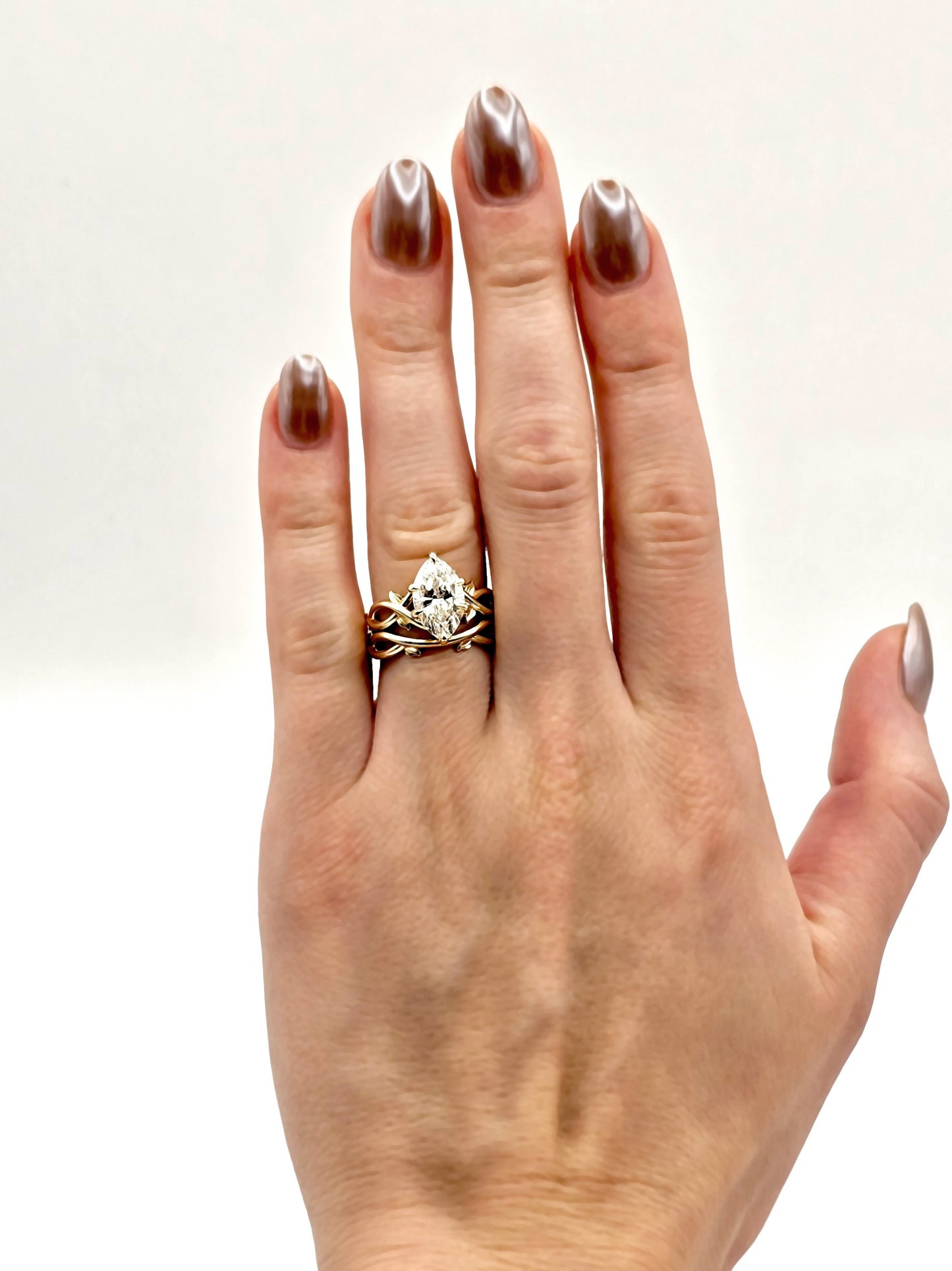 Vine Wedding Band