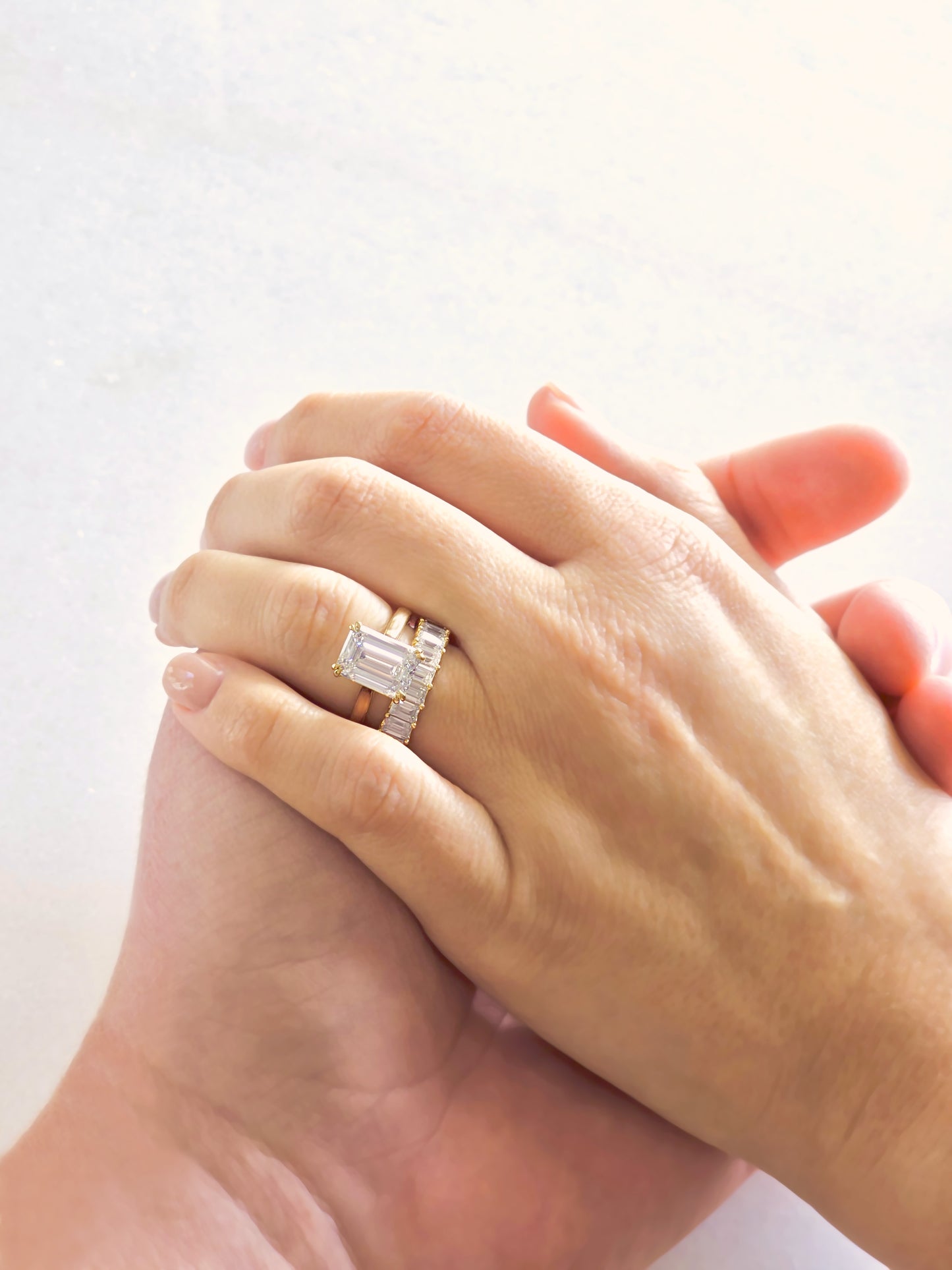 Baguette-cut Eternity Band